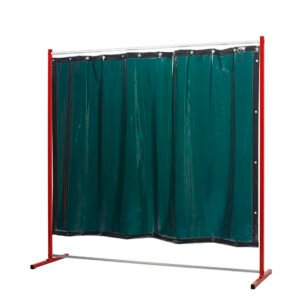 Welding Curtains Green 6x6