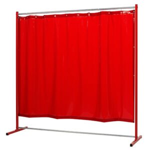 Welding Curtains Red 6x6